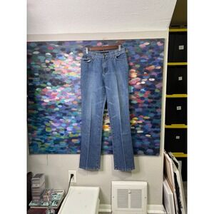 Baby Phat Women's Blue Wash Jeans Embellished Logo Size 5